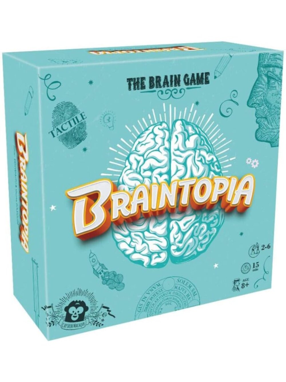 Braintopia Brain Party Game Multilingual (Made in Europe) New Sealed 8+